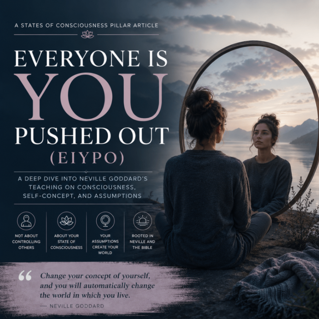 Everyone Is You Pushed Out: Understanding Neville Goddard's Most Misunderstood Teaching